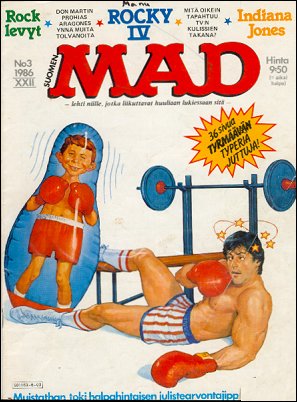 Finland Mad #52, Second Edition (1986-3)