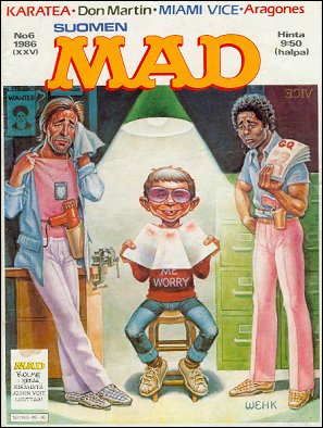 Finland Mad #55, Second Edition (1986-6)