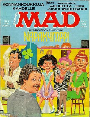 Finland Mad #58, Second Edition (1987-3)