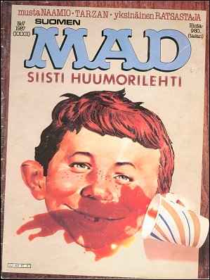 Finland Mad #62, Second Edition (1987-7)