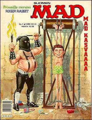 Finland Mad #72, Second Edition (1989-1)