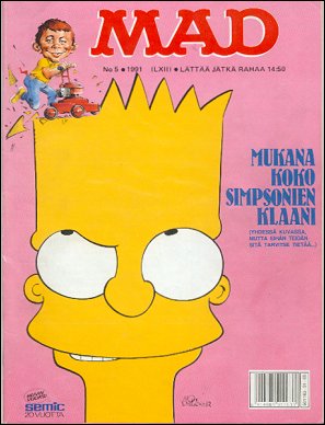 Finland Mad #92, Second Edition (1991-5)