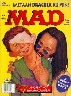Finland Mad #107, Second Edition (1993-4)