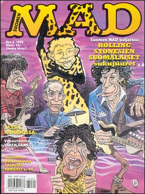 Finland Mad #125, Second Edition (1995-6)