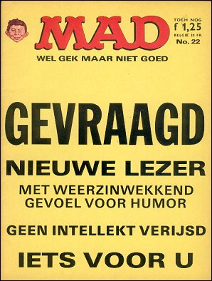 Holland Mad Magazine #22