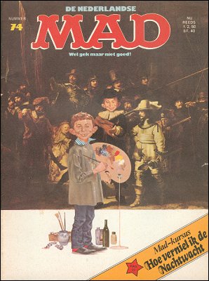 Holland Mad Magazine #74