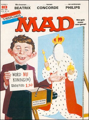 Holland Mad Magazine #113