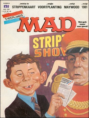 Holland Mad Magazine #121