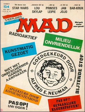 Holland Mad Magazine #124