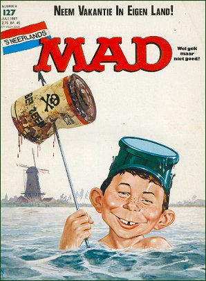 Holland Mad Magazine #127