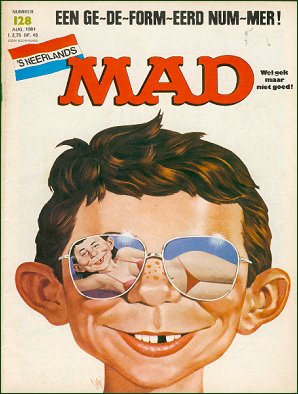 Holland Mad Magazine #128