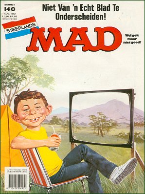 Holland Mad Magazine #140