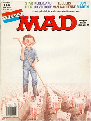 Holland Mad Magazine #154