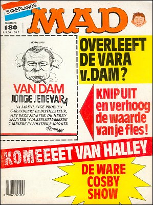 Holland Mad Magazine #180