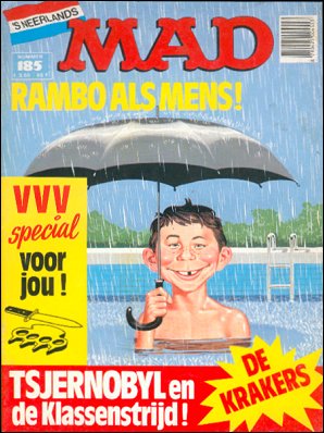 Holland Mad Magazine #185