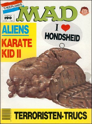 Holland Mad Magazine #190