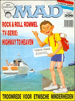 Holland Mad Magazine #206