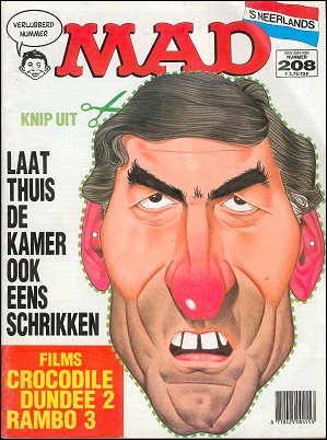 Holland Mad Magazine #208