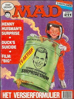 Holland Mad Magazine #211