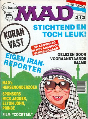 Holland Mad Magazine #212