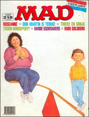 Holland Mad Magazine #218
