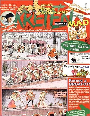 Hungarian Kreten Mad, #13 (1995-06)