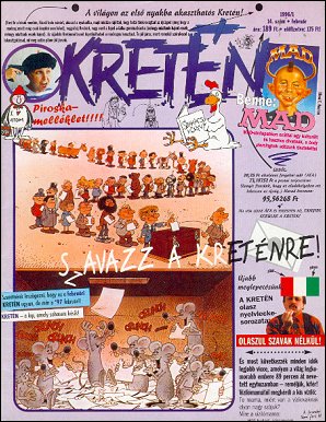 Hungarian Kreten Mad, #14 (1996-01)
