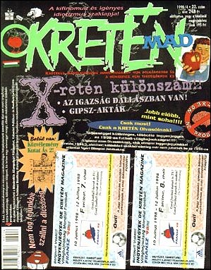Hungarian Kreten Mad, #32 (1998-04)