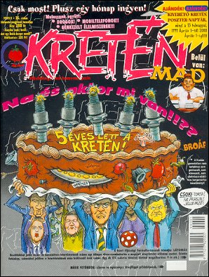 Hungarian Kreten Mad, #35 (1999-01)